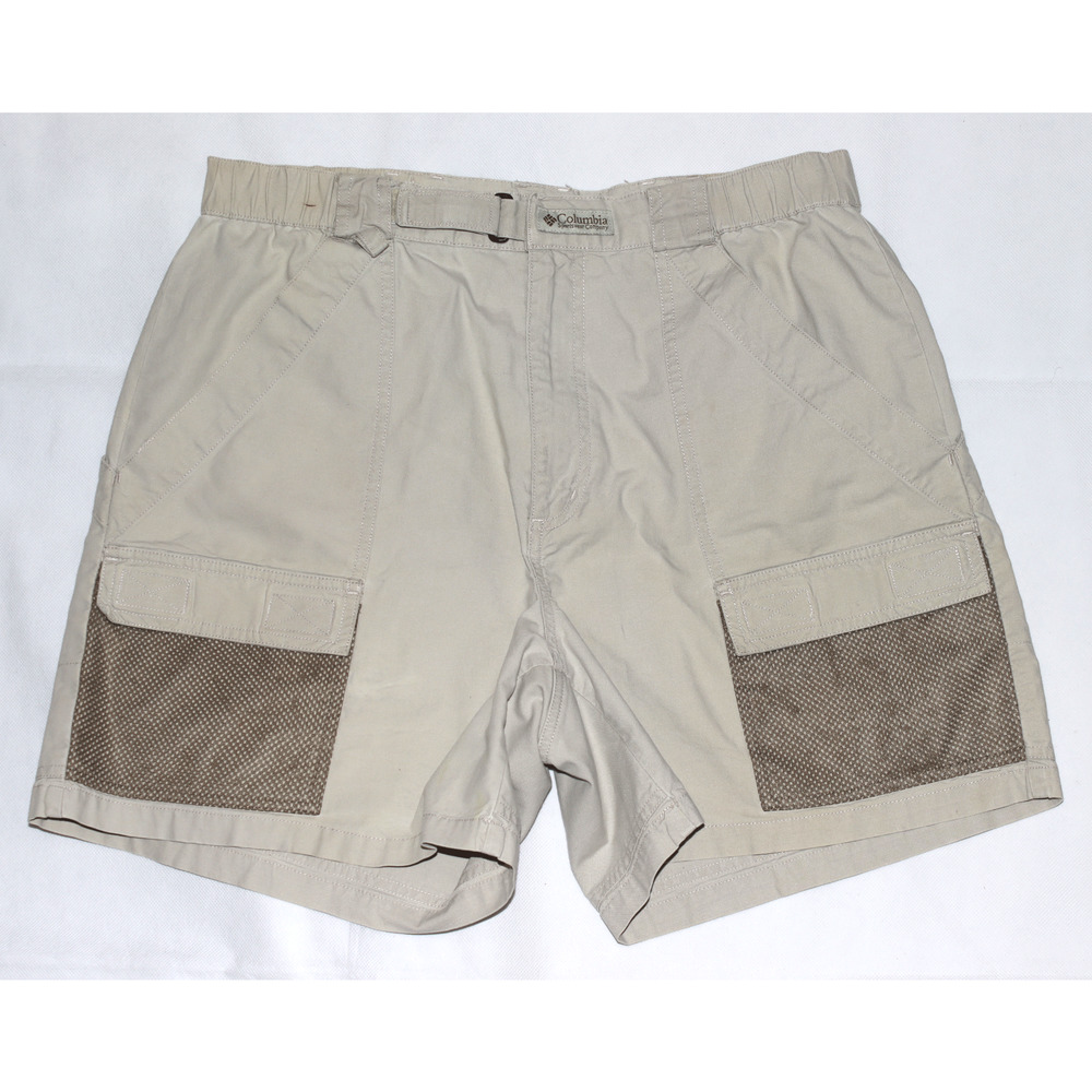 Columbia PFG Men's Shorts Net Pockets Performance Fishing Size Medium